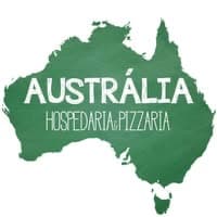 Logótipo de Hospedaria e Pizzaria Austrália — Restauração em Velas