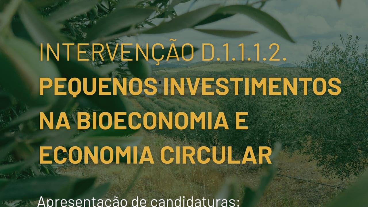 Imagem da notícia: Câmara de Alijó divulga apoios a investimentos na bioeconomia