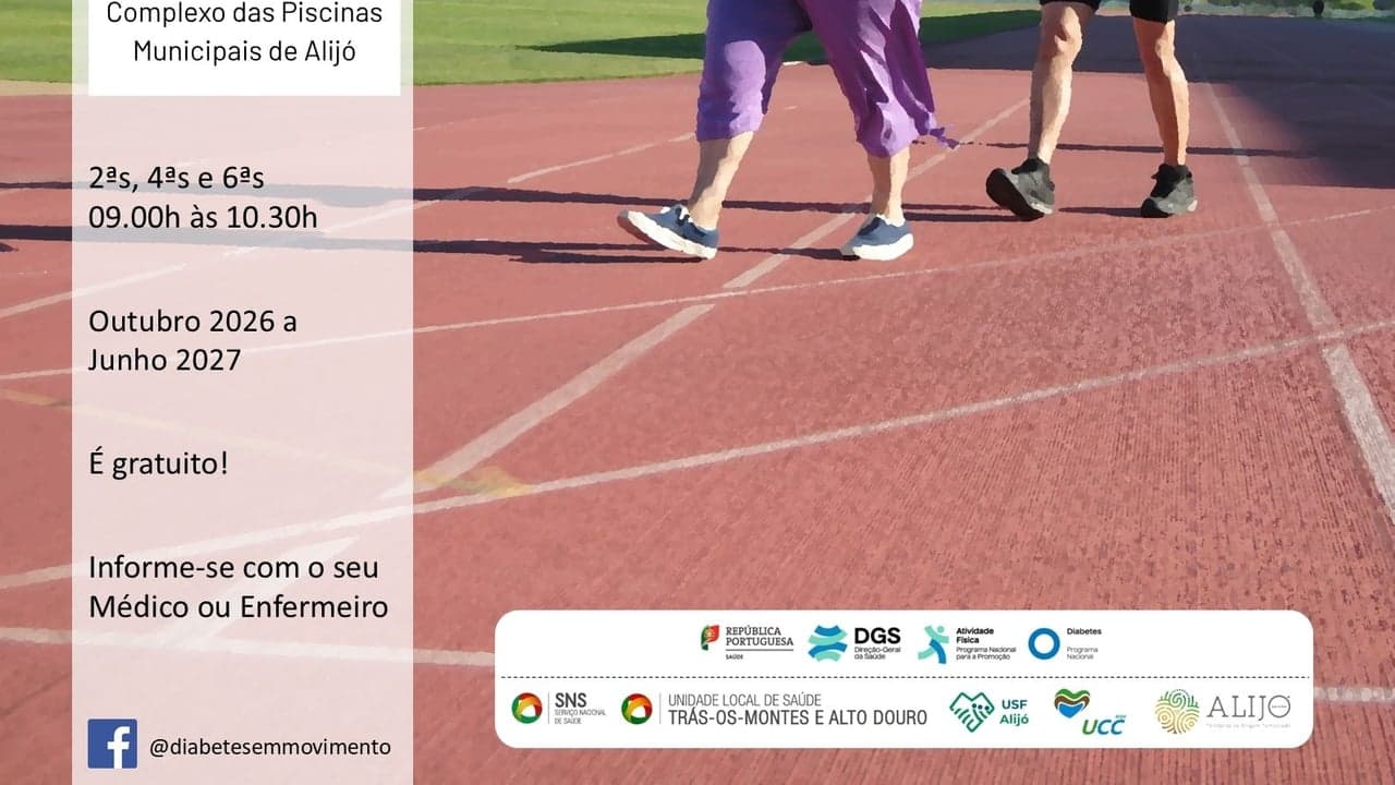 Imagem da notícia: Programa de exercício para diabéticos retoma em outubro