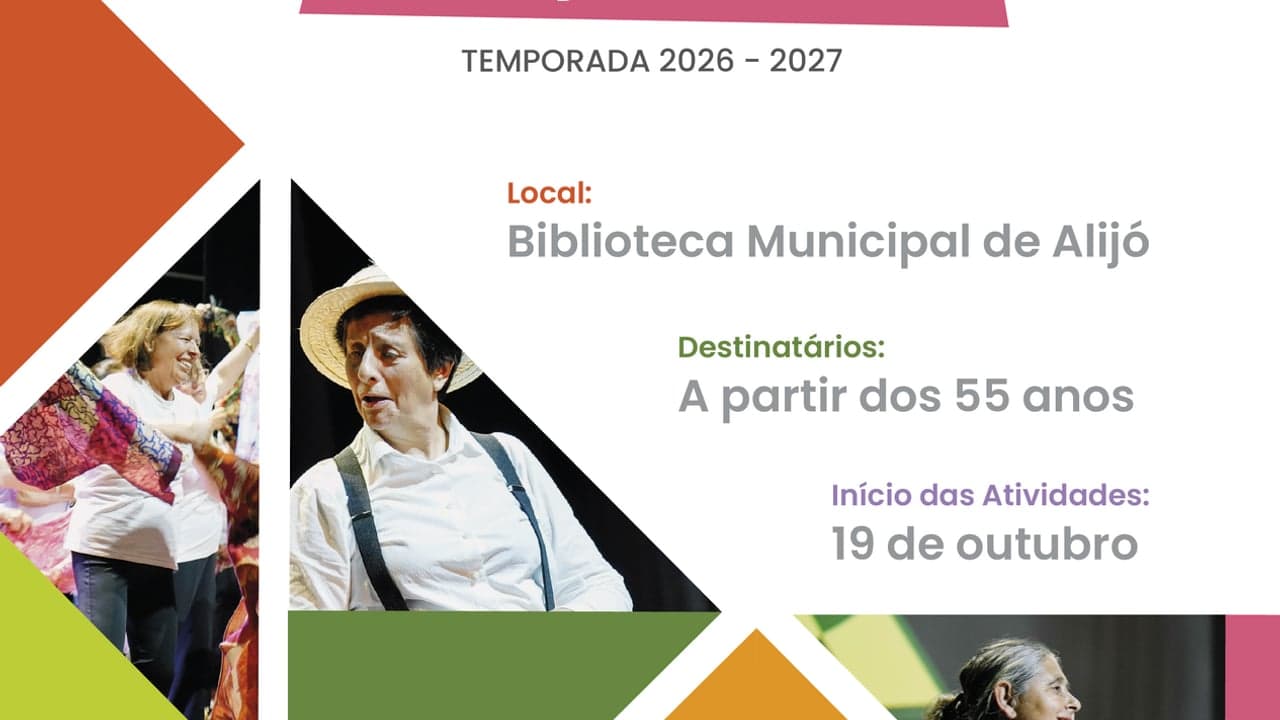 Imagem da notícia: Universidade Sénior de Alijó reabre inscrições para nova temporada
