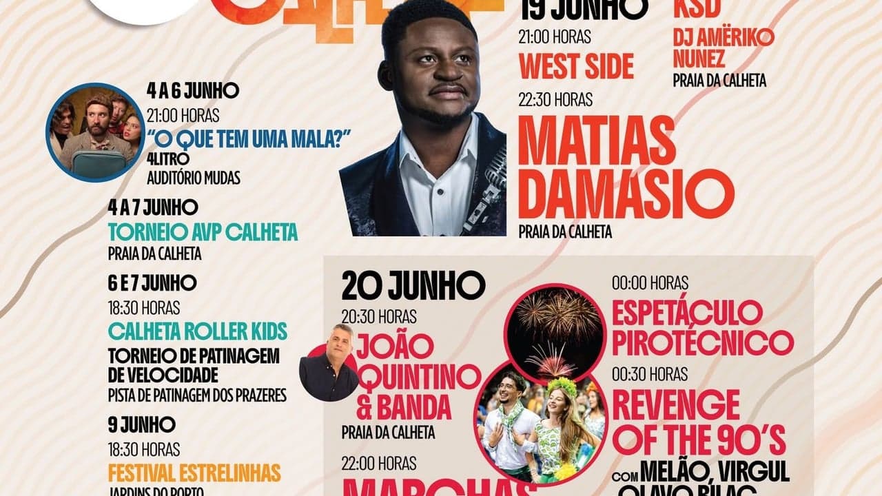 Imagem da notícia: Festas do Concelho da Calheta animam a praia de 19 a 20 de setembro