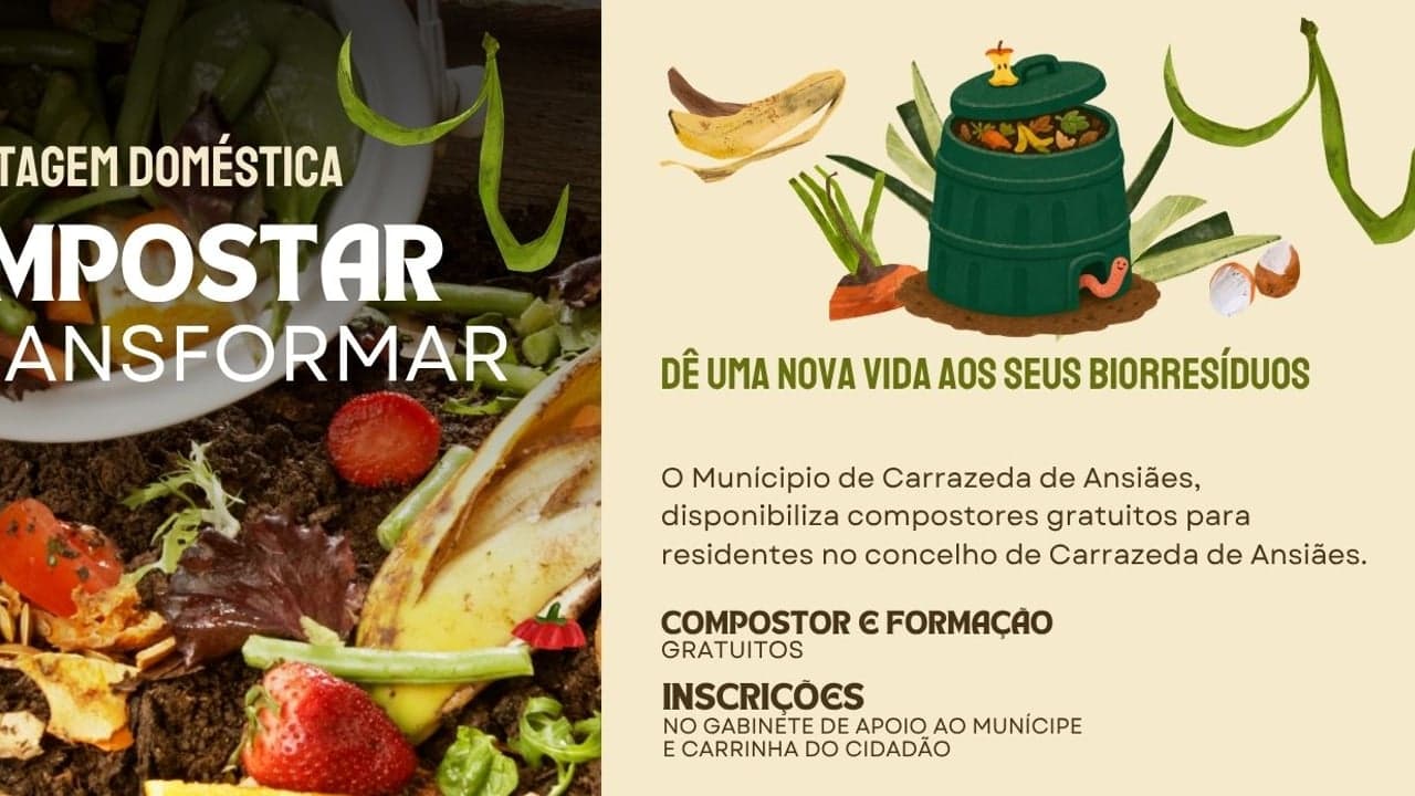 Imagem da notícia: Carrazeda de Ansiães lança segunda fase de recolha de biorresíduos