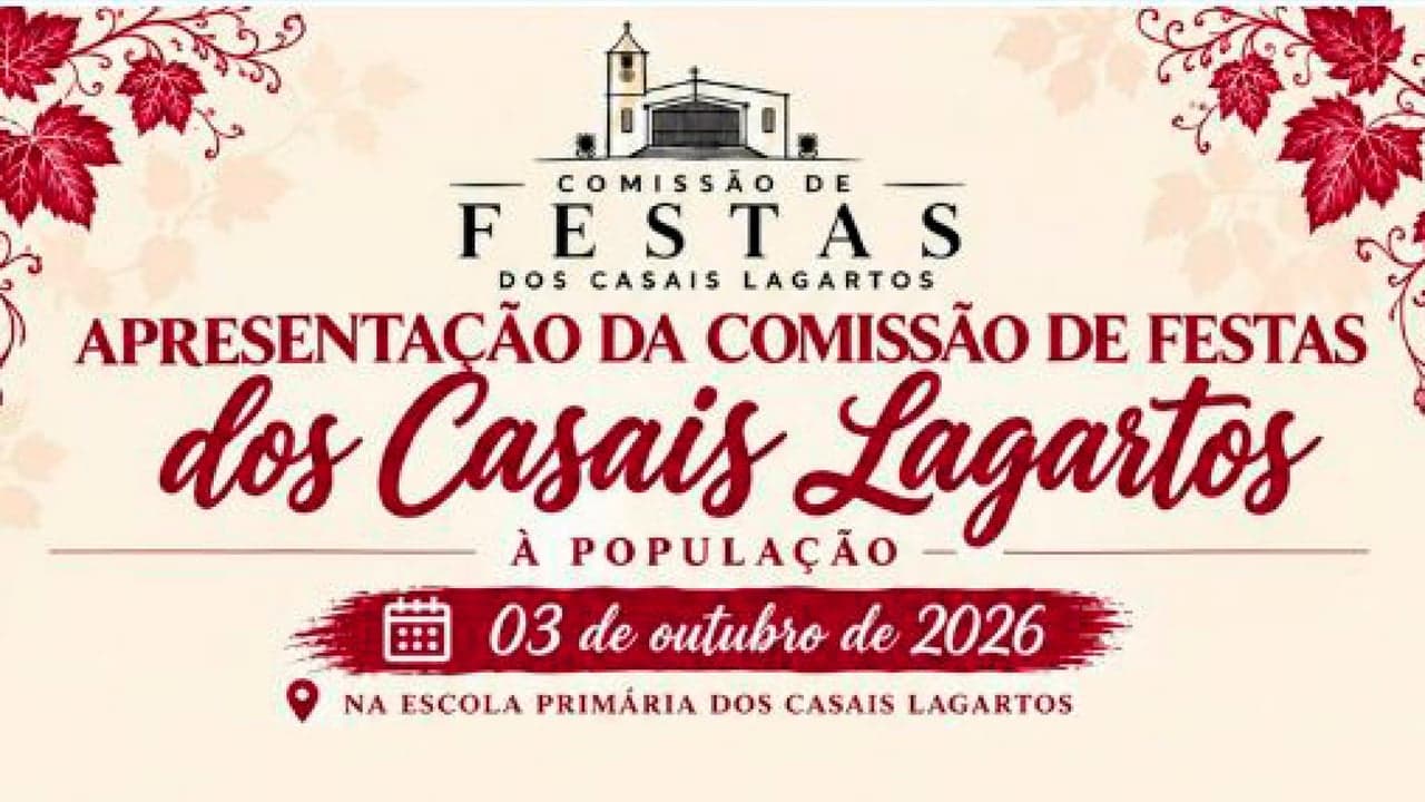 Imagem da notícia: Casais Lagartos apresenta nova comissão de festas