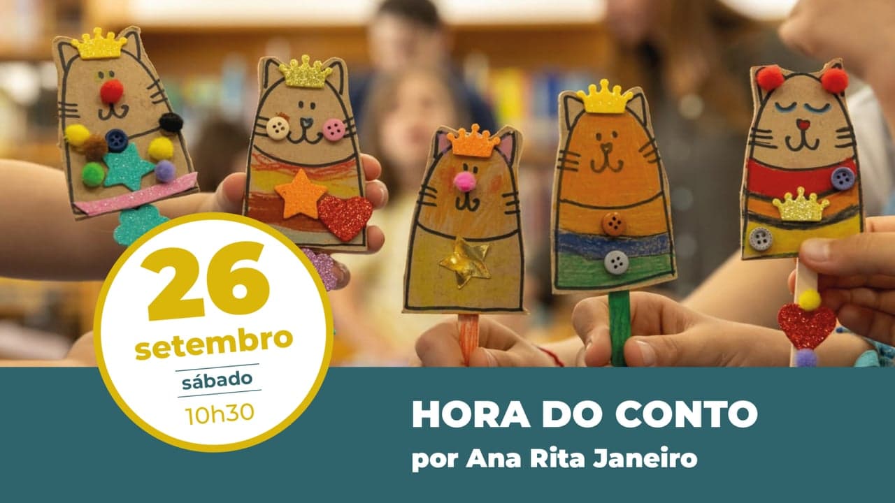Imagem da notícia: Contação de histórias com oficina de marionetas na Biblioteca