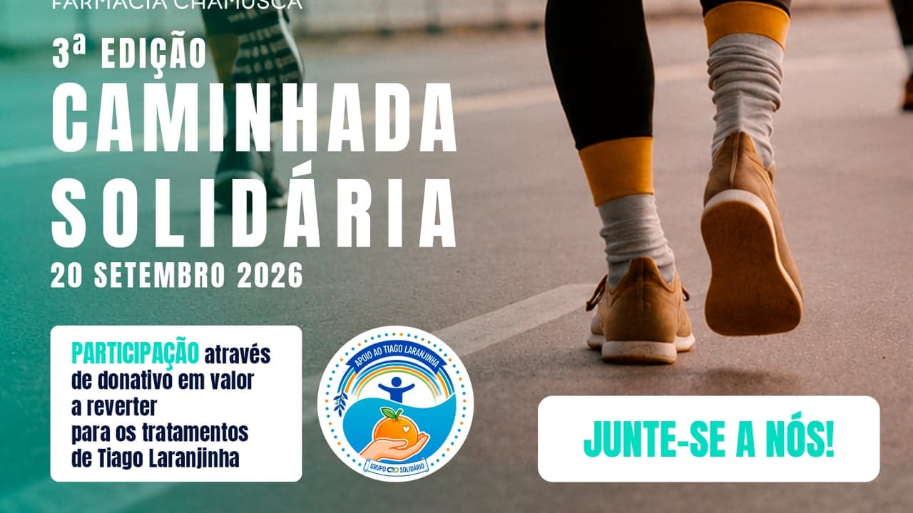 Imagem da notícia: Caminhada solidária para apoiar jovem da Chamusca