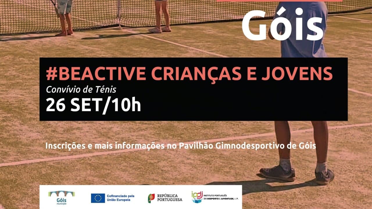 Imagem da notícia: Góis promove Convívio de Ténis para Crianças e Jovens