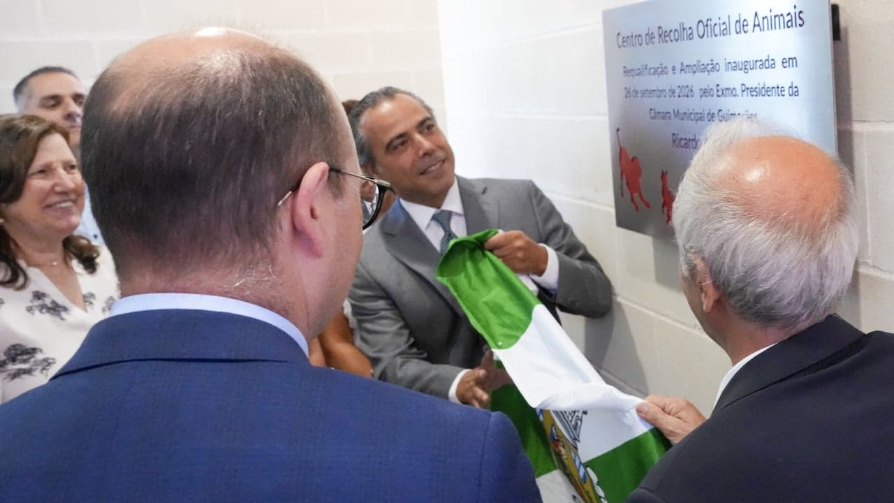 Imagem da notícia: Guimarães inaugura novo Centro de Recolha de Animais requalificado