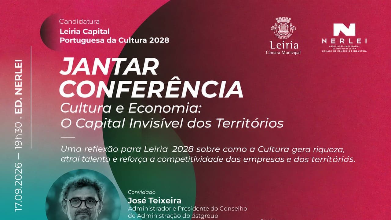 Imagem da notícia: Leiria debate economia e cultura na candidatura a Capital Portuguesa 2028