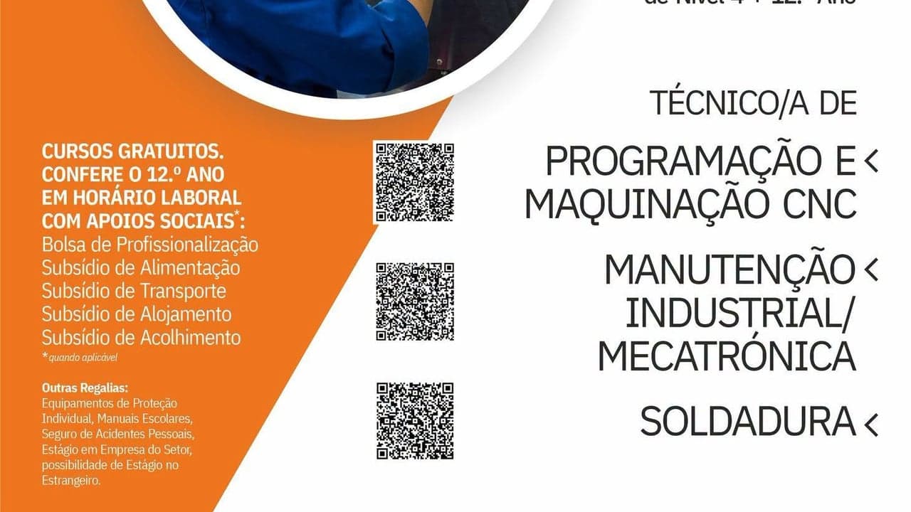 Imagem da notícia: Cursos de qualificação profissional no CENFIM