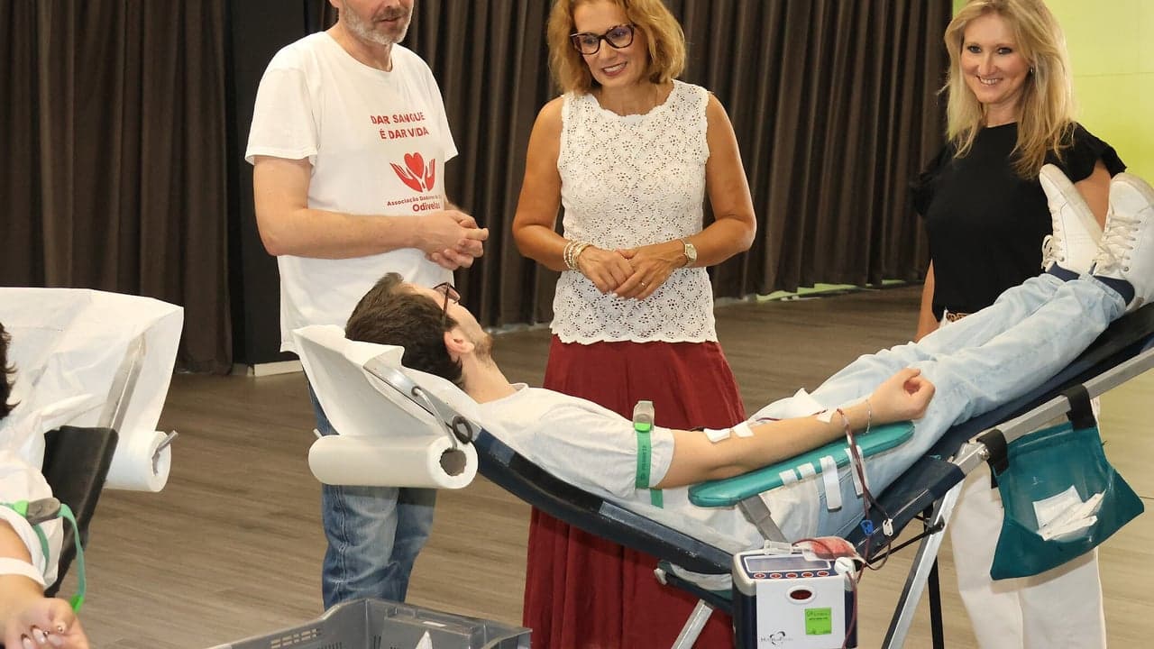 Imagem da notícia: Campanha de recolha de sangue reuniu meia centena de inscritos em Odivelas
