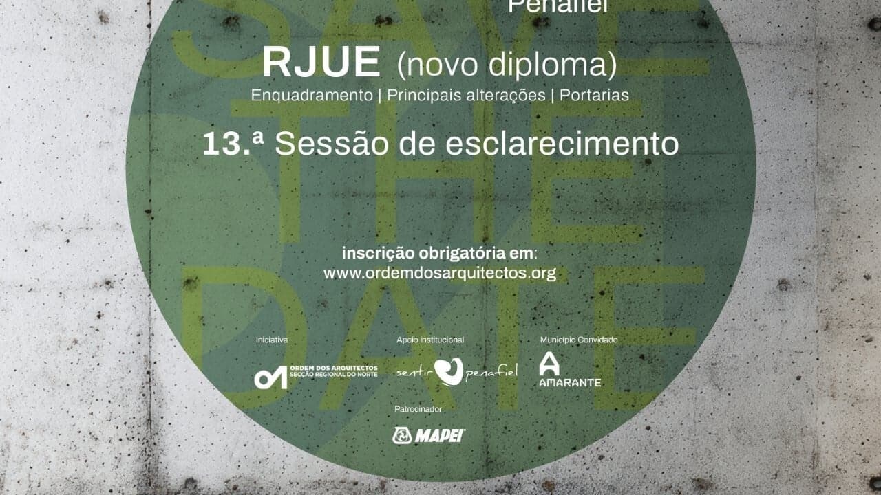 Imagem da notícia: Sessão de esclarecimento sobre novas regras de urbanização em Penafiel