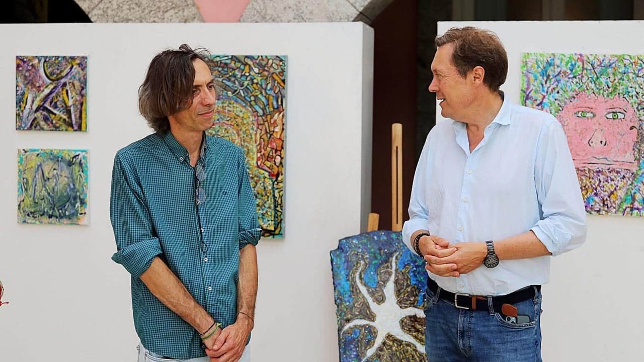 Imagem da notícia: Exposição «Portais» leva obras de Eduardo Marques à Câmara