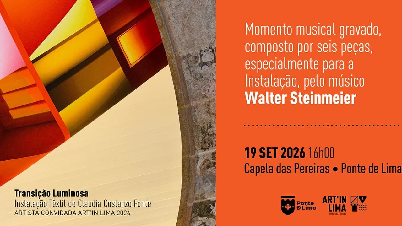 Imagem da notícia: Momento musical acompanha instalação contemporânea na Capela das Pereiras