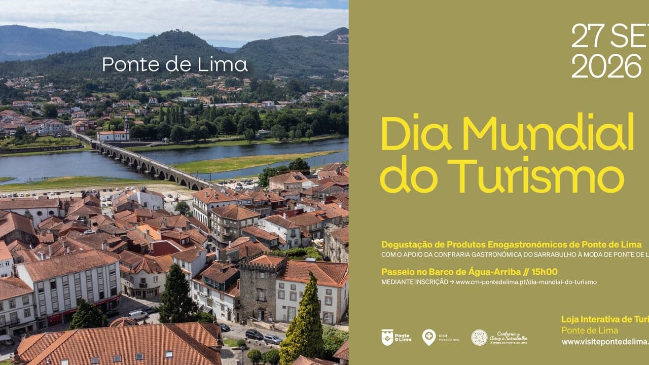 Imagem da notícia: Ponte de Lima assinala Dia Mundial do Turismo com degustação