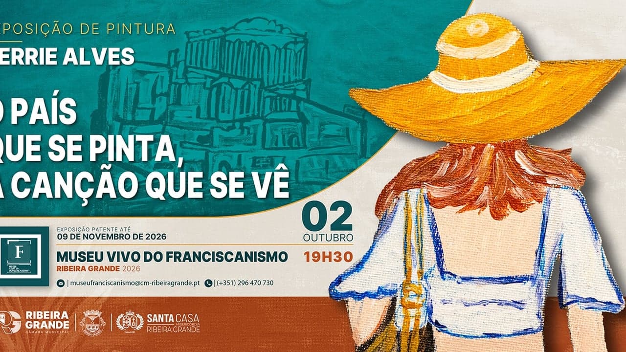 Imagem da notícia: Terrie Alves expõe pinturas inspiradas em sete países