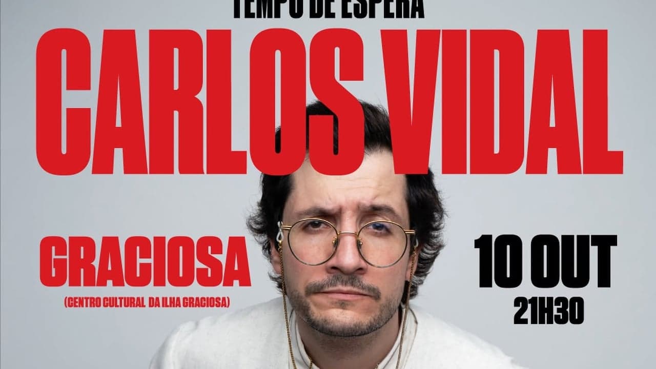 Imagem da notícia: Stand up de Carlos Vidal no Centro Cultural em outubro