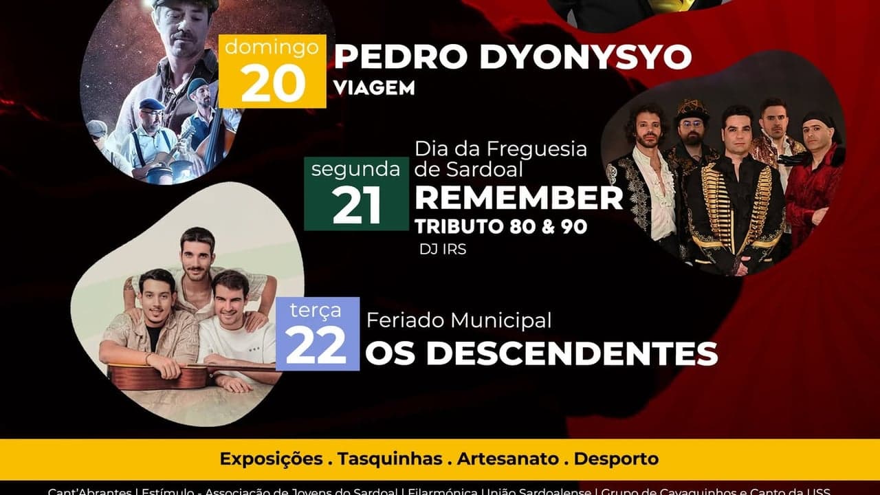 Imagem da notícia: Festas do Concelho começam a 18 de setembro