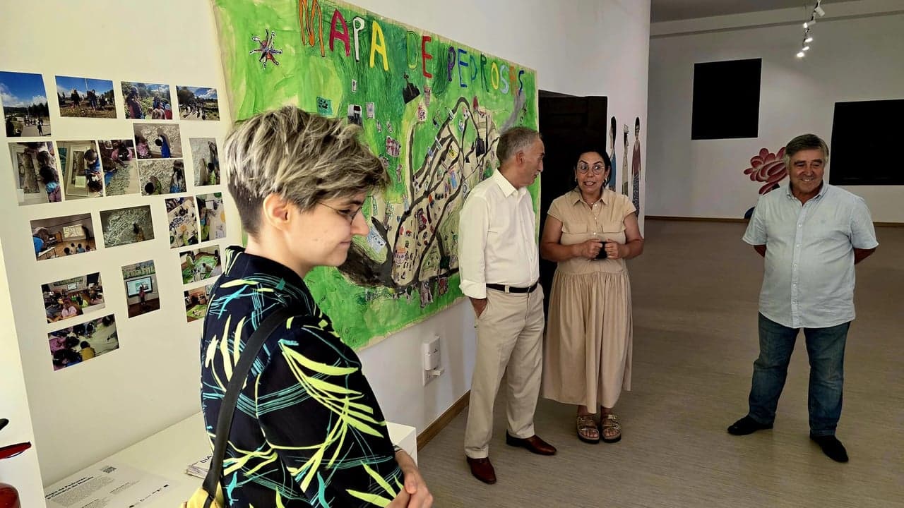 Imagem da notícia: O Mapa de Pedrosas em exposição no Museu Naïf