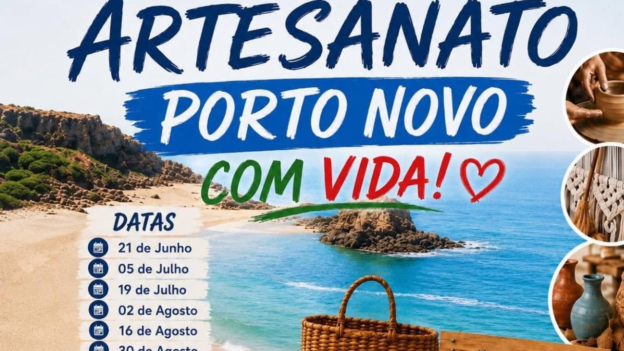 Imagem da notícia: Feiras de artesanato acontecem na Praia de Porto Novo