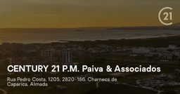 Logótipo de Century 21 P.M. Paiva & Associados — Imobiliário em Almada