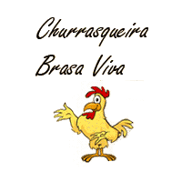 Logótipo de Churrasqueira Brasa Viva — Restauração em Bragança