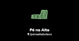 Logótipo de Pé na Alta Boteco — Restauração em Coimbra