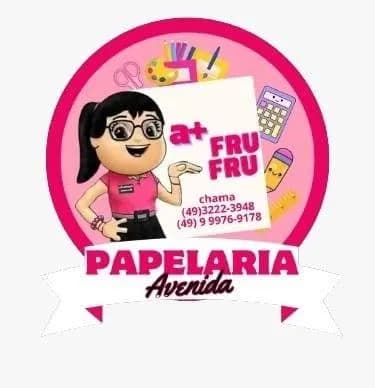 Logótipo de Papelaria Avenida — Comércio