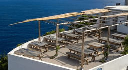 Logótipo de mar sushi terrace — Restauração em Lajes do Pico