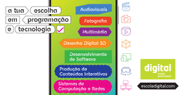 Logótipo de Escola Profissional de Tecnologia Digital — Educação em Lisboa
