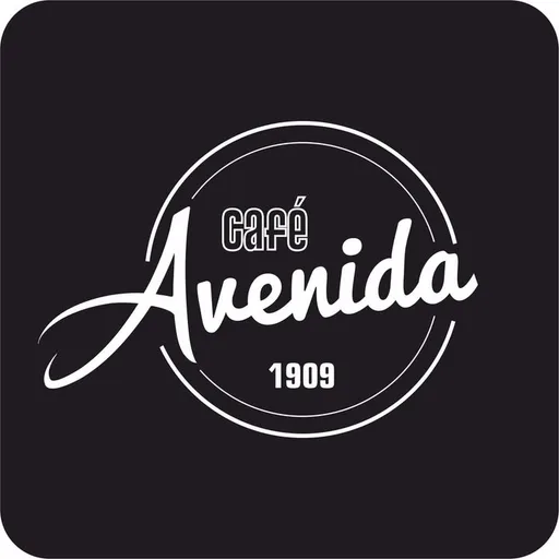 Logótipo de Café Avenida — Restauração