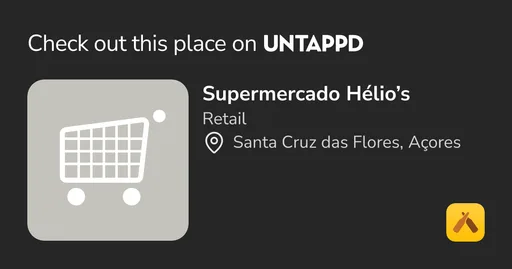 Logótipo de Supermercado Hélio's — Comércio