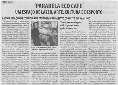 Logótipo de Paradela Eco Café — Restauração