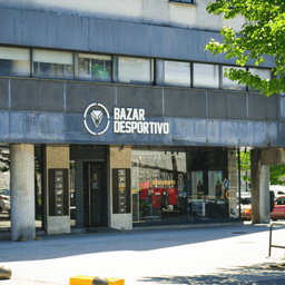 Logótipo de Bazar Desportivo — Comércio