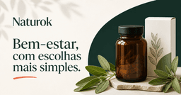 Logótipo de NaturOk - Ervanária e Dietética — Saúde em Vila Nova de Famalicão
