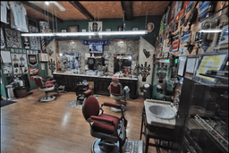 Logótipo de Pluma Barber Shop — Beleza & Bem-estar